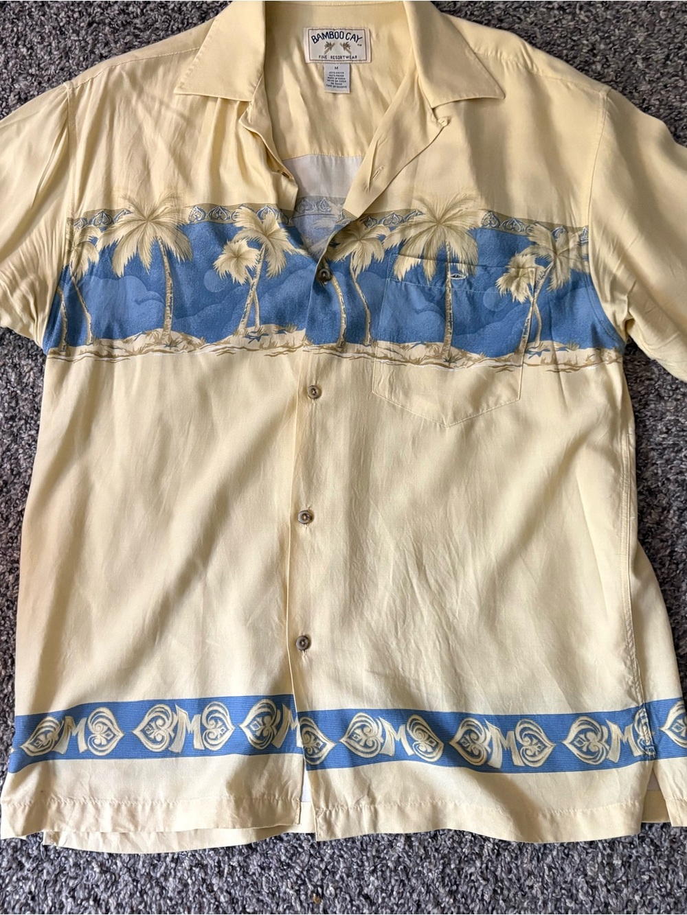 Bamboo Cay Aloha shirt Medium